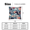 thumbnail image 5 of LOVE Set of 2 Velvet Throw Pillow with Unique Patterns - 16x16, 18x18, 20x20 Inches for Various Occasions - Pillows Covers Throw Pillow Inserts Pillow Inserts, 5 of 6