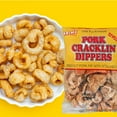 thumbnail image 3 of Delicious Seasoned Pork Cracklin Dippers with Red Pepper Seasoning 1.75 oz Bags for Snacking Home Kitchen Pantry Staple Office Movie Night Travel BBQ Picnic Camping Snacks Gift Supplies - Pack of 2, 3 of 7