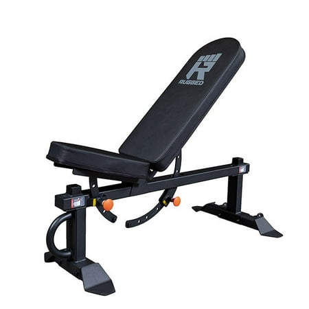 Rugged Commercial Flat Incline Bench Walmart Com