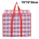 thumbnail image 1 of 150g extra grande 70*70*30pp bolsa tejida a cuadros - cuadros rojos Ormromra 2035385-1, 1 of 9