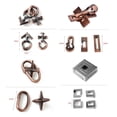 thumbnail image 2 of lionlar 5 type/set Intellectual Creative Leisure Puzzle Metal Lock Toy 2, 2 of 9