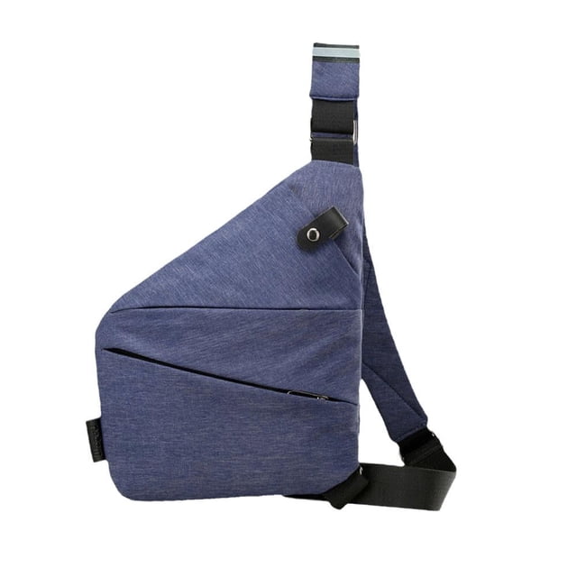 Bolso bandolera Oxford impermeable unisex YMDZ, azul