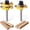 1/4 inch shank, variant on Tongue and Groove Router Bit Set of 2 count, 1/4 Inch Shank, 3 Adjustable T Shape Milling , 1/2Inch Depth,3/4Inch Stock,Woodworking Tools