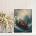 thumbnail image 2 of Qisvanset Sea Of Galilee Ship Bible Scene Canvas Wall Art 15.75x11.81 Inches, 2 of 8