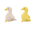 thumbnail image 1 of Lindo juguete de peluche, cama para fiestas navideñas, para niños, suave y vívido, muñeco de pato. 30cm Blanco 30cm Amarillo, 1 of 9