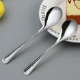 thumbnail image 4 of 50-Piece Dinner Spoons Set, Stainless Steel Spoons , Dessert Spoon, Tablespoon, for Home,Kitchen,Restaurant - Dishwasher Safe, 4 of 5