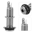 thumbnail image 3 of Shisuyan Silver Bass Guitar Barrel Jack Socket Input Plug For Stable Signal Transmission And Enhanced Sound Quality, 3 of 8