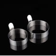 thumbnail image 5 of Stainless Steel Egg Ring - 9cm Omelette and Pancake Mold for Perfect Breakfast Sandwiches - Silver, 5 of 9