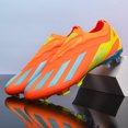 thumbnail image 3 of Botas de fútbol antideslizantes para hombre, calzado ultraligero para deportes al aire libre, entrenamiento de partido, cornamusas deportivas de hierba Unisex, novedad, 3 of 5