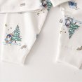thumbnail image 4 of TOWED22 Toddler Boys Fall Winter Set Long Sleeve Cute Print Graphic Crewneck Sweatshirt Elastic Waist Joggers 2 Piece Warm Outfits Clothes(Light Blue,0-9 M), 4 of 5