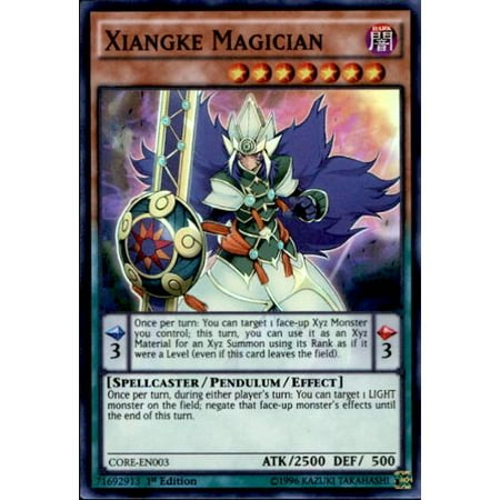 Yu-Gi-Oh Clash of Rebellions Single Card Super Rare Xiangke Magician CORE-EN003