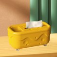 thumbnail image 4 of Funda Para Caja De Pañuelos Escandinava, Organizador De Cajones De Plástico Con Tablero Compuesto, Diseño Moderno Para Sala De Estar, Mesa De Centro Y Restaurante, Fácil De Usar.,Vsgery, 4 of 6