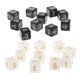 thumbnail image 1 of Dados de Seis Lados D6 20 Piezas Sunnimix Para Jugar D&D RPG Blanco y Negro, 1 of 8