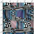 thumbnail image 2 of Soimoi Pure Silk Multi-color Fabric By the Yard - 42 Inch Wide -Geometric Material - Artistic and Modern Patterns for Various Uses Printed Fabric, 2 of 6