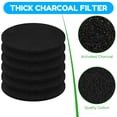 thumbnail image 7 of 6 Pack Charcoal Filters for Compost Bucket, 6.7 Inch Compost Filters for Countertop Bin, Activated Carbon Replacement Filters for Kitchen Compost Bins, Home Bucket Compost Bin Refill, Round, 7 of 7