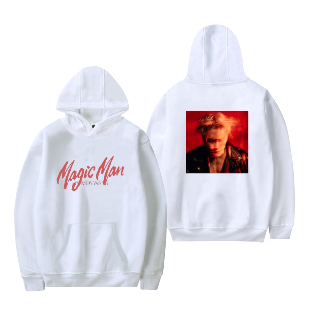 Jackson Wang Hoodies Magic Man World Tour Pullovers Fashion Idol Thin
