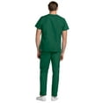 thumbnail image 4 of Adar Universal Unisex Scrubs - Unisex Drawstring Scrub Set - 701 - Hunter Green - M, 4 of 7