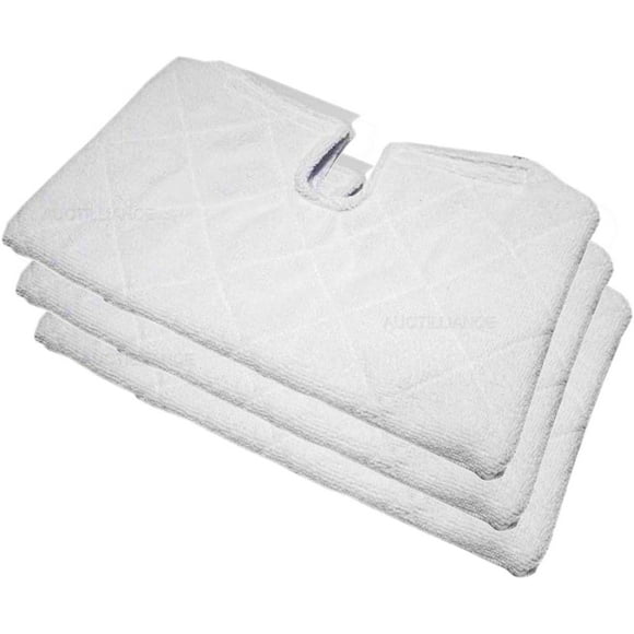Clean Co. 3 Steam Pocket Mop Pads Compatible Replacement Pad for Shark Mops S3501 S3601 S3550 S3801 S3901 S3601D S3801CO S3901D S3455K S2902 SE450