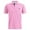 Pink, variant on Mens Polo Shirts Golf Casual Slim Fit Short Sleeve Button Up Collared Tops Summer Moisture Wicking Performance Mens Dress Shirts Pink L