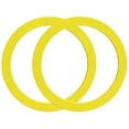 thumbnail image 1 of 2pcs Flush Seal Rings Replacement Silicone Seal Rings Bathroom Toilet Repair Parts, 1 of 8