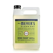 Mrs. Meyer's Clean Day Liquid Dish Soap Refill, Lemon Verbena Scent, 48 Fluid Ounce Bottle