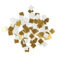 thumbnail image 4 of 100PCS 20X20MM Disco Boule Verre Miroir Autocollants Autocollant Mural, 4 of 5