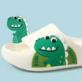 thumbnail image 5 of Utlike Boys Summer Slippers Cartoon Astronaut Dinosaur Print Slides Comfortable Lightweight Casual Sandals Footwear For Home Size 11 Years-11.5 Years, 5 of 6