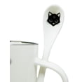 thumbnail image 4 of Wicca Sacred Pentacle Cat Purrfect Love Brew Porcelain Mug With Spoon Set 13oz, 4 of 10