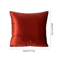 thumbnail image 3 of EGYMEN Linen Pillow, Decorative Cushion for Sofa, Modern Lumbar Support Pillow, Stylish Throw Pillow for Living Room and Office(Wine), 3 of 6