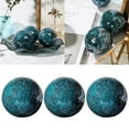 thumbnail image 4 of Juego de esferas de mosaico de 8 cm para centros de mesa: cuencos, bolas de espejo y orbes de cristal de mosaico. Azul 3pcs, 4 of 9