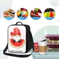 thumbnail image 4 of Lsque Watermelon Gnome Lunch Bag Lunch Box for Women Men Reusable Insulated Lunch Tote Bag,Leakproof Thermal Cooler Sack Food Handbags Case High Capacity, 4 of 9