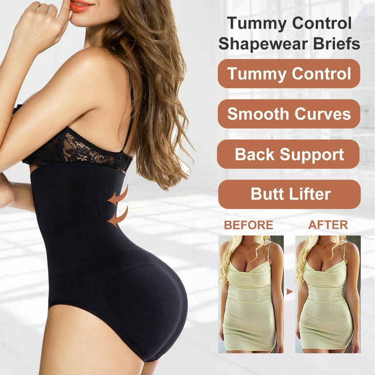 Tummy Control Shapewear Panties For Women High Waisted Body Shaper Slimming Shapewear  Underwear Girdle Panty
