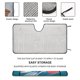thumbnail image 2 of Navidad: Bienvenidos a Villa Quién Parasol para Parabrisas Delantero Protector Plegable, Visera Solar para Auto Bloquea Rayos UV Mantiene tu Vehículo Fresco140cm*76cm, 2 of 6