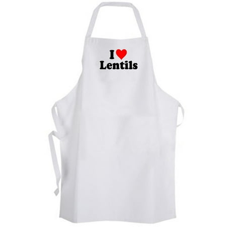 Aprons365 - I Love Lentils – Apron – Food Chef Cook Kitchen (Best Way To Cook Red Lentils)