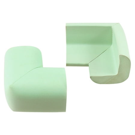 Light Green Foam Table Desk Corner Edge Guard Pad Protective Cushion Cover