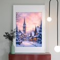 thumbnail image 2 of Diamond Art Kit for Adults, Snowy Village Scene Diamond Painting for Adults Beginners, DIY Diamond Art Painting Kits, 5D Diamond Painting Crafts for Home Decor 12x16 Frameless, 2 of 7
