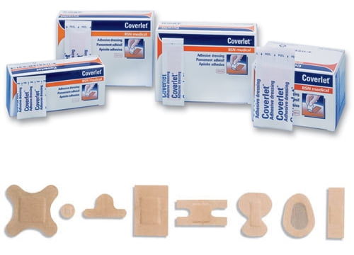 BSN Coverlet Spots Adhesive Round Bandage 00301, Box of 100, Tan