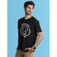 thumbnail image 2 of B&W Lion Face Tee Men's -Image by Shutterstock, 2 of 4