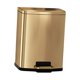 thumbnail image 3 of Bote de Basura con Paso Bote de Basura 9L Bote de Basura de Acero Inoxidable de Moda Bote de Basura Bote de Basura de Cocina para baño en casa Sala de Dorado champagne, 3 of 9