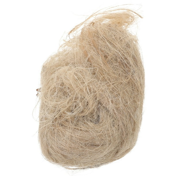 1 paquete de material para anidar pájaros, material para anidar pájaros en interiores y exteriores, material para nido de pájaros