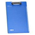 thumbnail image 2 of A4 Clipboard Folder | Thick Plastic Document Holder | Expandable Hanging Rings | Durable Writing Board | Holds Up to 80 Sheets | Blue | Office Filing Organizer | Multiple Sizes A4 A5 A6, 2 of 5