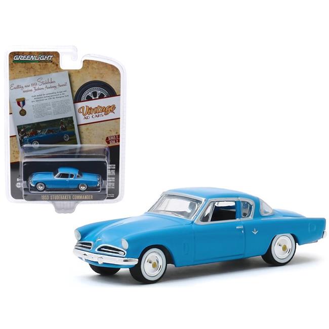 Greenlight 39030A 1953 Studebaker Commander Blue Exciting New 1953 Studebaker Receives Fashion