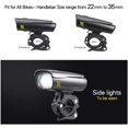 thumbnail image 2 of USB Rechargeable Bicycle Rear Lights 40 Lux USB Rechargeable Bike Light Set Bicycle Light-CREE Led Ultra-Compact Design -Side Light-Fit All Bikes, 2 of 4