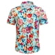 thumbnail image 1 of Camisas Vaqueras Para Hombre Camisas y camisas de manga corta con estampado de playa suelta informal para hombre de verano europeo y americano (Blue, XL), 1 of 2