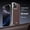 Brown, variant on ELEHOLD Magnetic Case for iPhone 15 Pro, Frameless Faux Leather Shockproof Phone Case, Aluminum Alloy Bezel,Black
