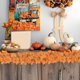 thumbnail image 3 of Guirnalda de Hojas Artificiales para Halloween y Acción de Gracias, 2 Piezas de Ratán con Hojas de Arce y Calabaza Naranja, Decoración para Fiestas En Interiores y Chimeneas, 175 Cm, Material Durader, 3 of 6