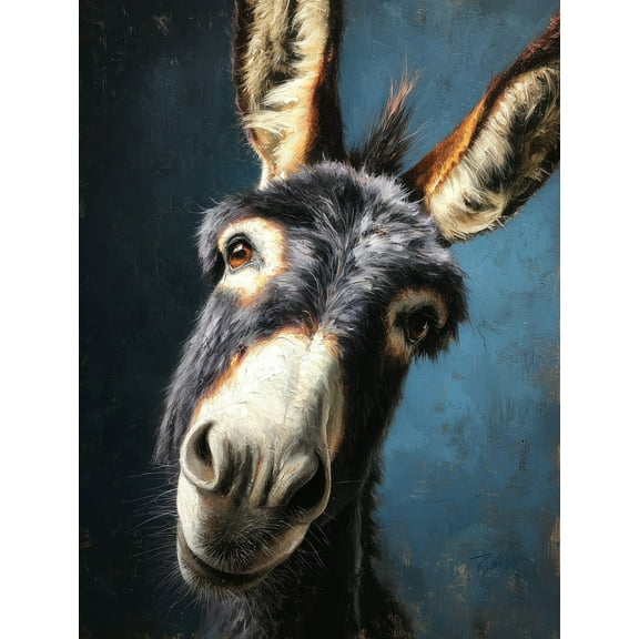 Paint by Numbers for Adults Kids Beginner Deep Blue Gaze DIY Acrylic Painting by Numbers Kits with Brushes Acrylic Pigment Home Decoration Gifts 16 x 20 inch