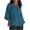 Blue#purple linen shirt women, variant on lcziwo Womens 3/4 Sleeve Linen Shirts V Neck Solid Color Blouses Loose Basic Gauze Tops Vacation Plus Size Tunic Tees Casual Trendy Spring Summer 2025 Blue,XL