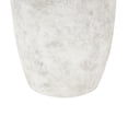 thumbnail image 4 of DecMode 17" Antique Style Textured White Ceramic Vase with Handles, 4 of 9