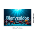 thumbnail image 3 of Heart Shaped Neon Banner with Gears Design Bienvenidos Lettering Background Backdrop Party Decorations for Welcome Events Gatherings Celebrations Photo Shoots, 3 of 4
